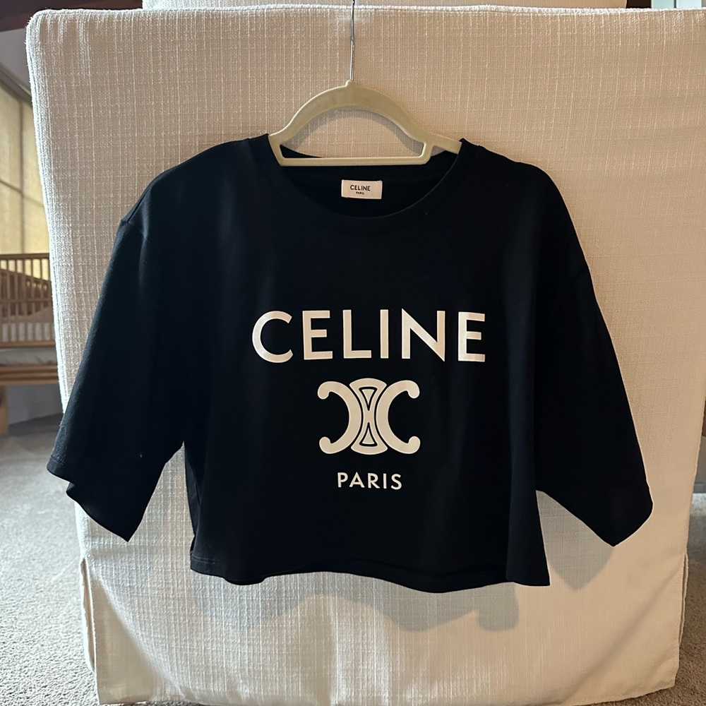 Authentic Celine t shirt size M cotton